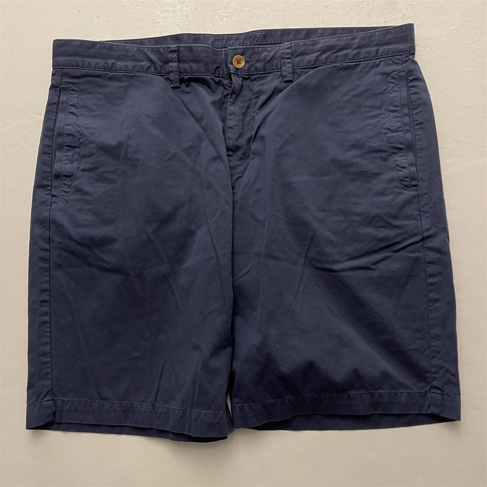 Robert Graham 38 x 9" Blue Casual‎ 100% Cotton Chino Shorts